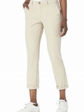 Cropped Lightweight Chino Pants